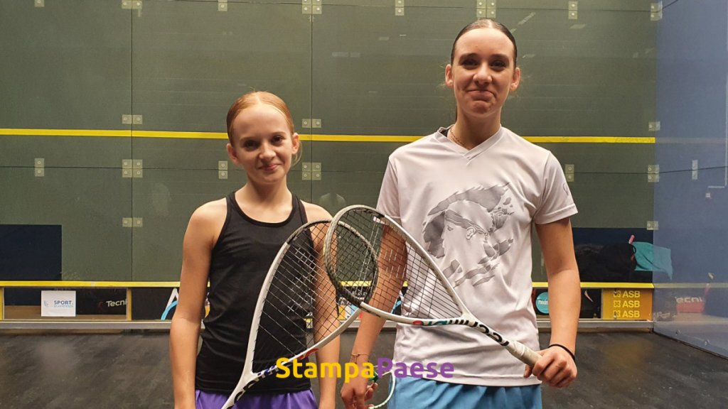 ''Acteur Locaux Stampa Paese'' - Belgian Junior Open de Squash : l’Or pour Élia Grossi, l’Argent pour Antonin Romieu et Rafaëlla Guidoni