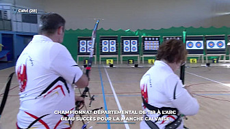 TV Locale Corse - Championnat départemental de tir à l'arc : beau succès pour la manche calvaise