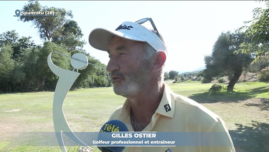 TV Locale Corse - Sport : Gilles Ostier croit au développement du golf insulaire